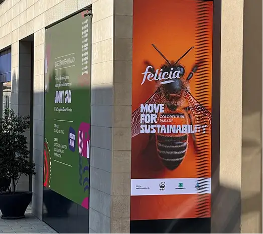 Dooh gae aulenti 6punto14 creatività color future parade