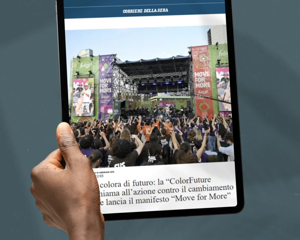 Milano si colora di futuro: la “ColorFuture Parade” chiama all’azione contro il cambiamento climatico e lancia il manifesto “Move for More”