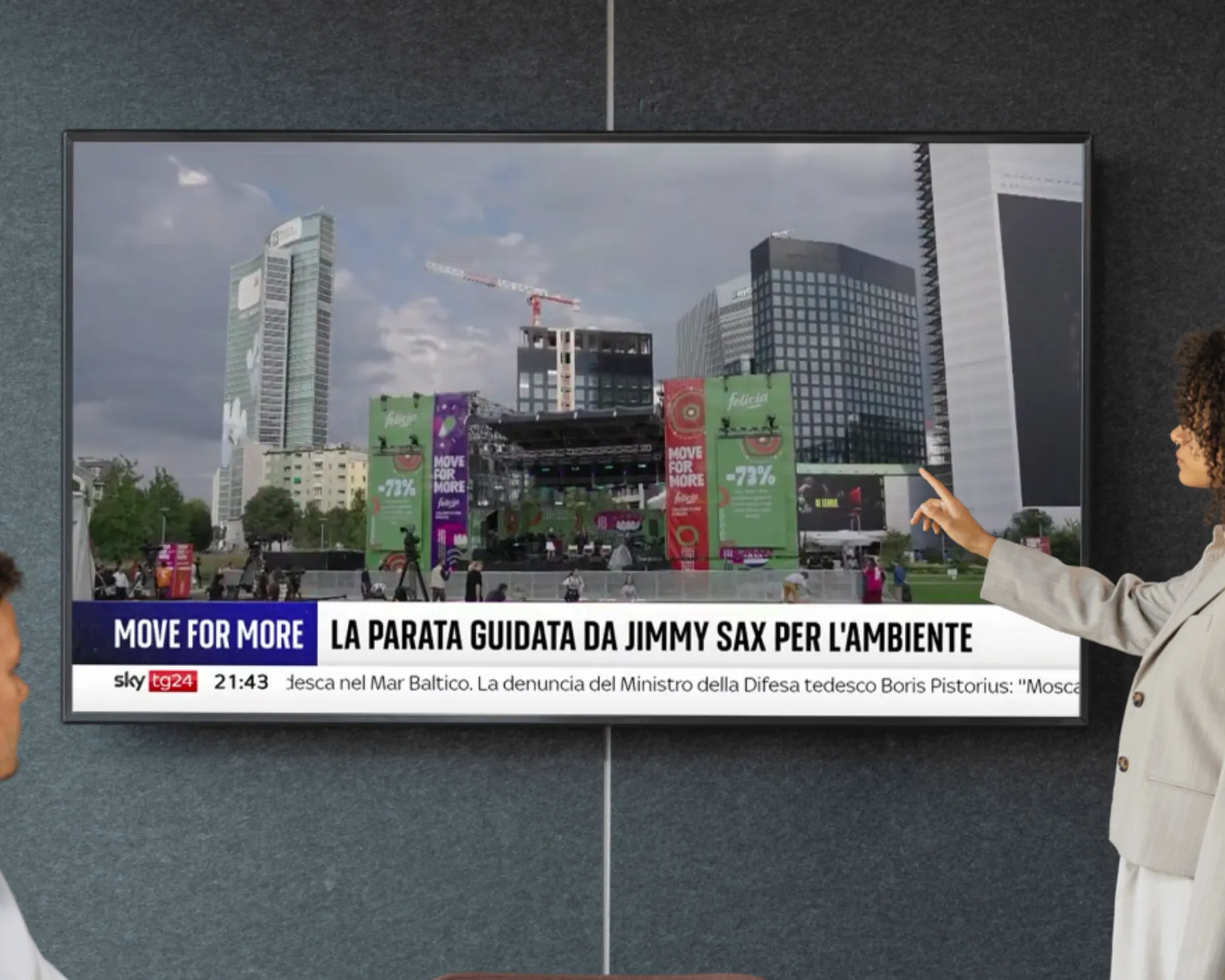 Sky TG24 racconta la ColorFuture Parade