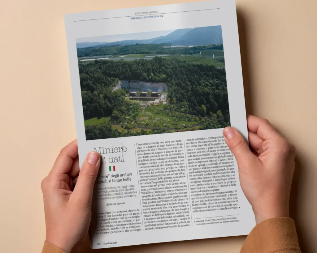 Miniere di dati Le “case” degli archivi digitali si fanno belle Insite The good Life 6punto14 Communication