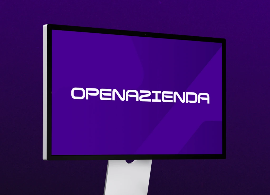 OpenAzienda rebranding and logo design by 6punto14